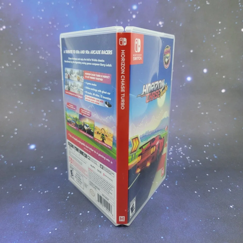 Horizon Chase Turbo Nintendo Switch Racing Video Game CIB Complete in Case